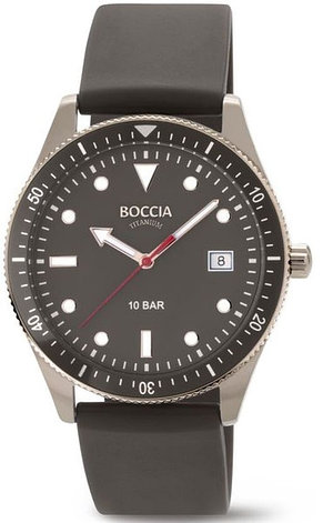 Кварцевые Boccia Titanium 3664-01 титан, фото 1