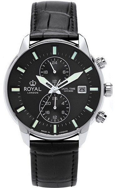 Часы Кварцевые Royal London 41395-01 сталь