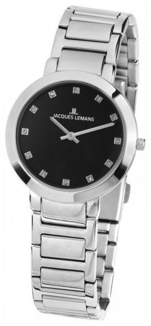 Кварцевые JACQUES LEMANS 1-1842.1G сталь