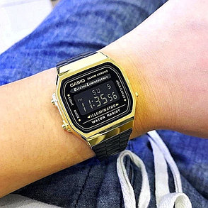 Кварцевые CASIO A168WEGB-1B пластик, фото 4