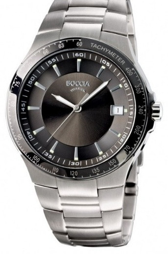 Кварцевые Boccia Titanium 3627-01 титан