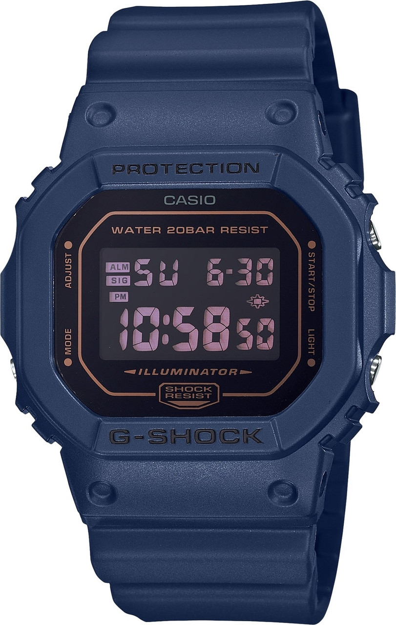 Кварцевые CASIO DW-5600BBM-2ER пластик