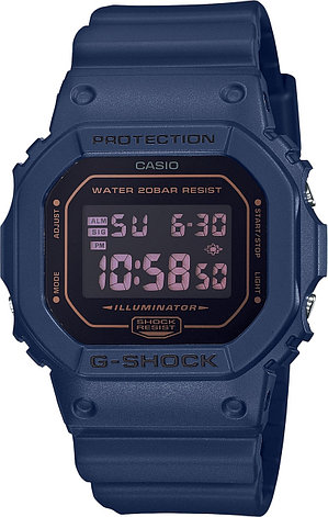 Кварцевые CASIO DW-5600BBM-2ER пластик, фото 1