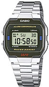 Кварцевые CASIO A163WA-1QES пластик