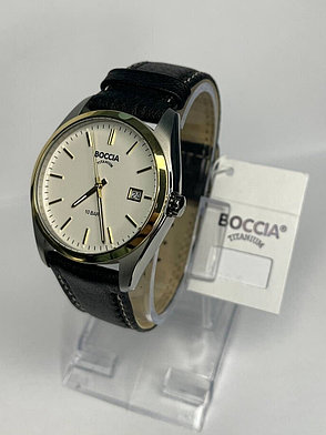 Кварцевые Boccia Titanium 3608-15 титан, фото 3