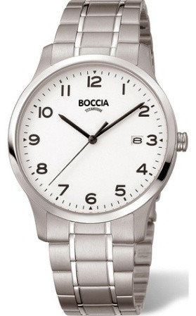 Кварцевые Boccia Titanium 3620-01 титан, фото 1