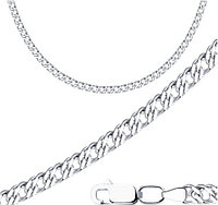 SOKOLOV 968040502 длина 65 см, вес 7.43 г серебро, плетение двойной ромб