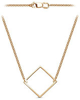 Колье Красная пресня 43012571_45 длина 45 см вес 2.1 г серебро, без вставок