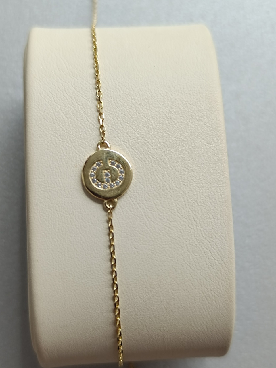 Браслет Эстет 01Б132765_э длина 17 см, вес 1.77 г золото, плетение фантазийное, фото 1