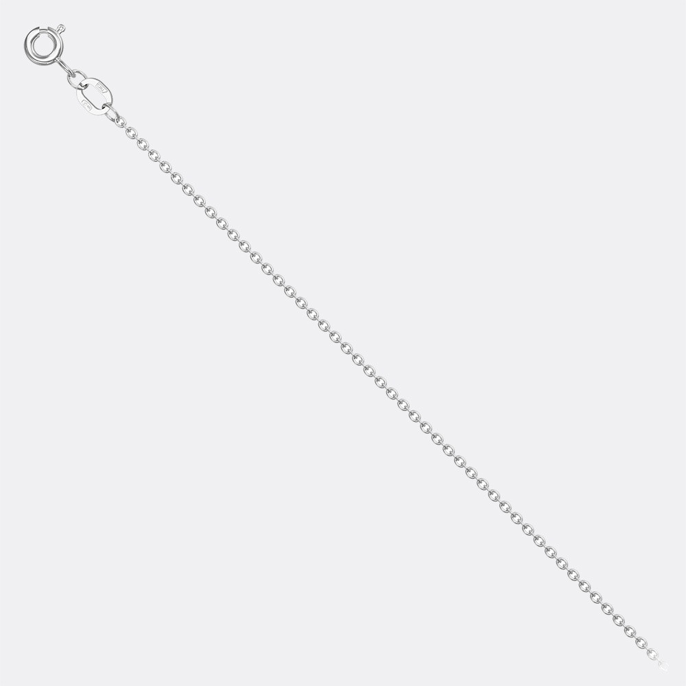 Браслет КРАСЦВЕТМЕТ НБ 22-034Ю-3_к длина 20 см, вес 1.28 г серебро, плетение якорное, фото 1