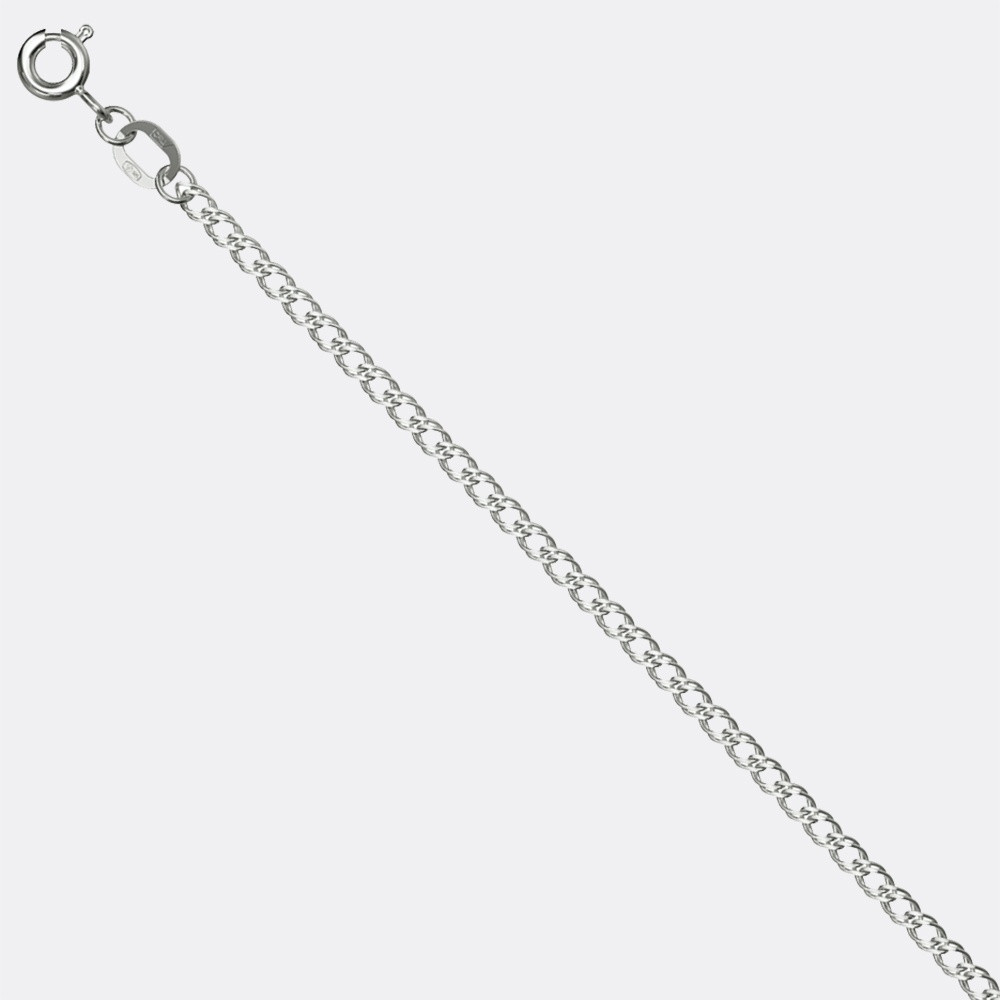 Браслет КРАСЦВЕТМЕТ НБ 22-076Ю-3_к длина 19 см, вес 3 г серебро, плетение двойной ромб, фото 1