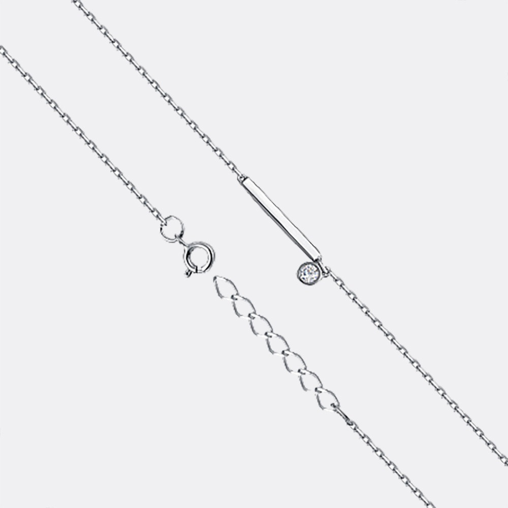 Браслет EFREMOV 15-1138 длина 23 см, вес 1.29 г серебро, плетение бельцер, фото 1