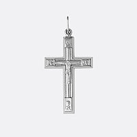 Крестик Аврора 84376 вес 2.78 г серебро, без вставок