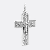 Крестик Аврора 84375 вес 2.45 г серебро, без вставок