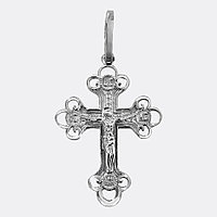 Крестик Аврора 84034 вес 1.41 г серебро, без вставок