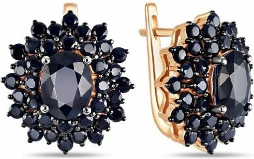 ЛУКАС 34017К33911 вес 15.11 г золото, сапфир, фото 1