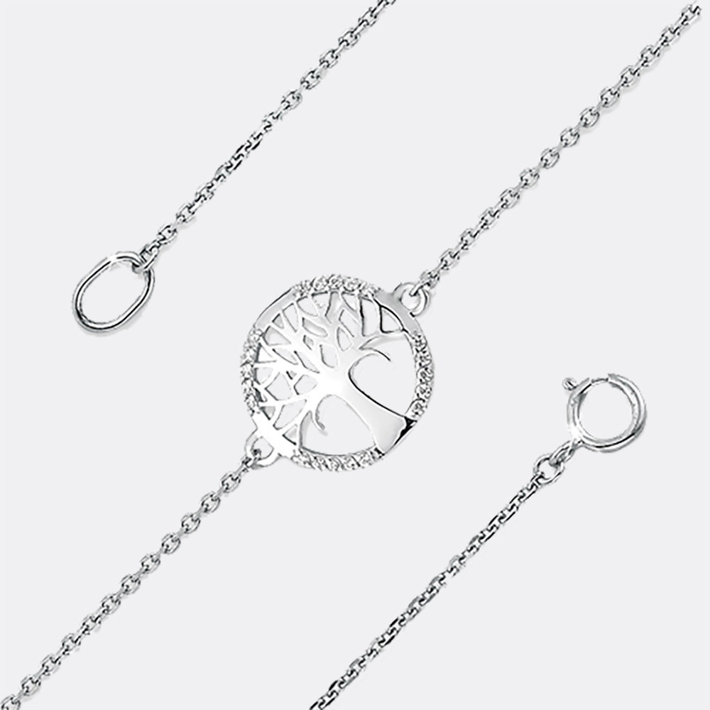 Браслет EFREMOV 1410010640 длина 17 см, вес 1.38 г серебро, плетение якорное, фото 1