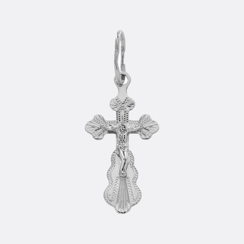 Крестик Аврора 84147 вес 0.85 г серебро, без вставок, фото 1