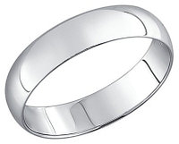 Кольцо SOKOLOV 94110001 размер 18.5 вес 1.9 г серебро, без вставок