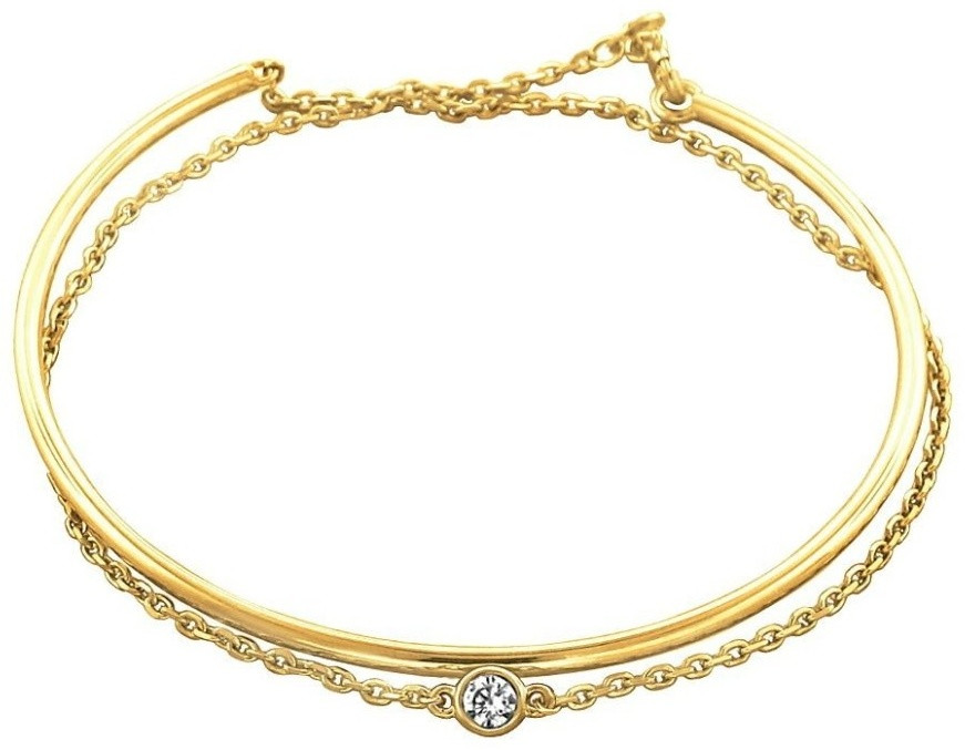 Браслет ЭСТЕТ 01Б132579 длина 18 см, вес 4.74 г золото, плетение обод, фото 1