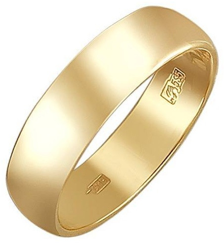 Кольцо Эстет 01О030381 размер 20 вес 3.56 г золото, без вставок, фото 1