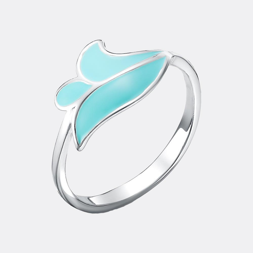 Кольцо Красная пресня 23013908б7_к размер 18.5 вес 1.7 г серебро, без вставок, фото 1