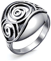 Кольцо Красная пресня 23014154 размер 19.5 вес 4 г серебро, без вставок