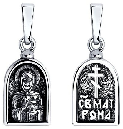 Икона SOKOLOV 95-130-00901-1 вес 1.46 г серебро, без вставок, фото 1