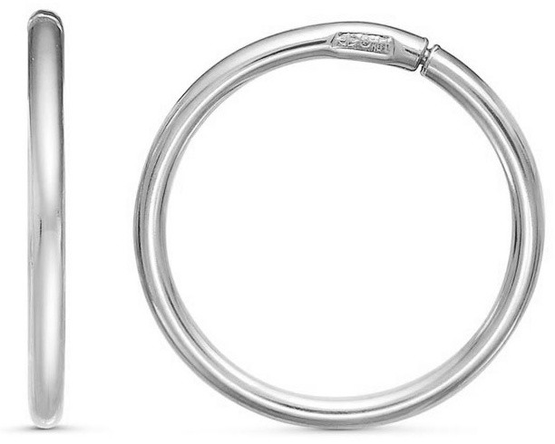 Конго Красная пресня 33210Д вес 0.9 г серебро, без вставок, фото 1