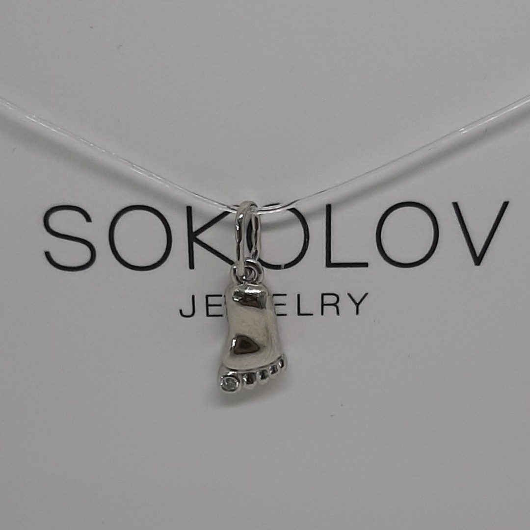 Подвеска SOKOLOV 94031415 вес 5 г серебро, без вставок