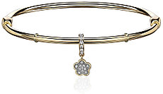 Браслет Эстет 01Б132881 длина 18 см, вес 9.13 г золото, плетение отсутствует