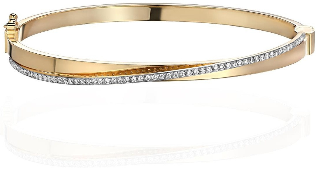 Браслет Эстет 01Б132917Р длина 18 см, вес 9.32 г золото, плетение отсутствует, фото 1