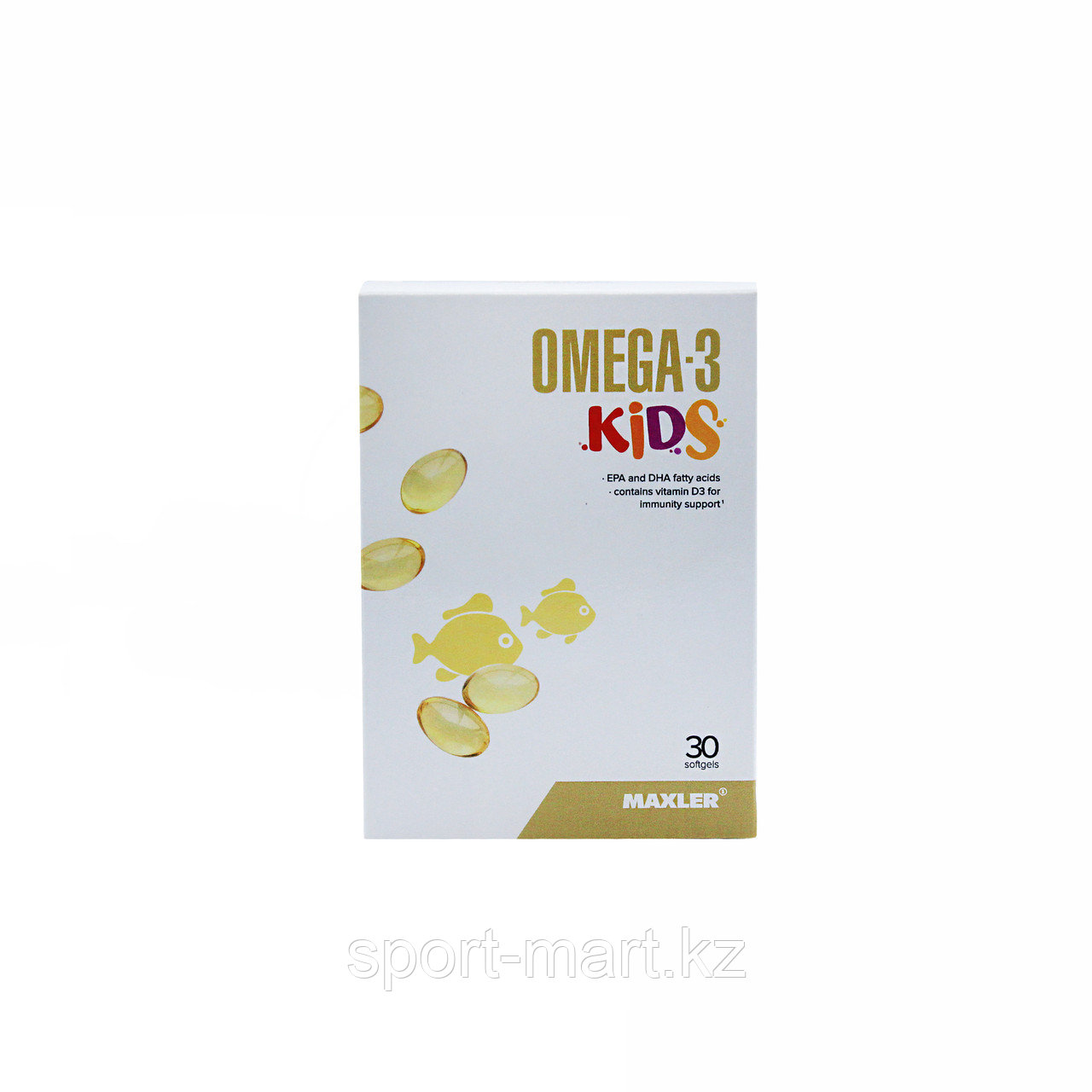Омега-3 Maxler Kids 30 капсул