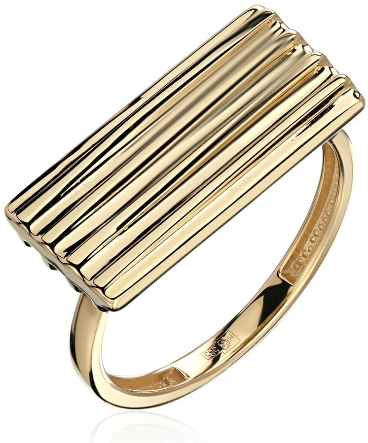 Кольцо Эстет 01К0314348_э размер 18 вес 4.71 г золото, без вставок - фото 1 - id-p123441552