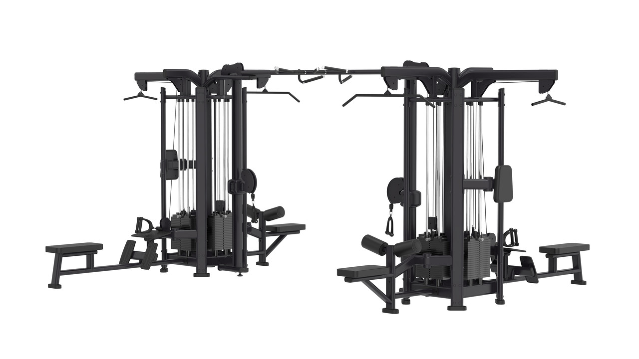 8 позиционная силовая станция HAMMERGYM LY89