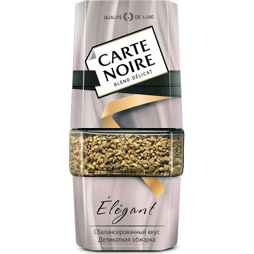Кофе растворимый Carte Noire Elegant, 95 гр, стеклянная банка