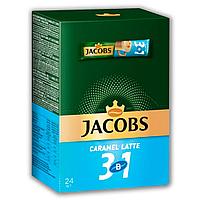 Кофе растворимый Jacobs Monarch 3в1 "Caramel Latte", 24 пакетика