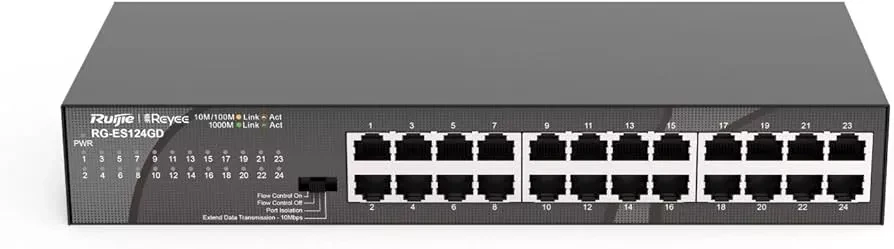 Коммутатор Ruijie RG-ES124GD, фото 1