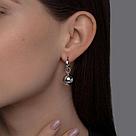 Серьги из серебра 94026788, фото 3