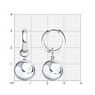 Серьги из серебра 94026788, фото 4