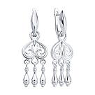 Серьги из серебра Diamant 94-121-02359-1, фото 2