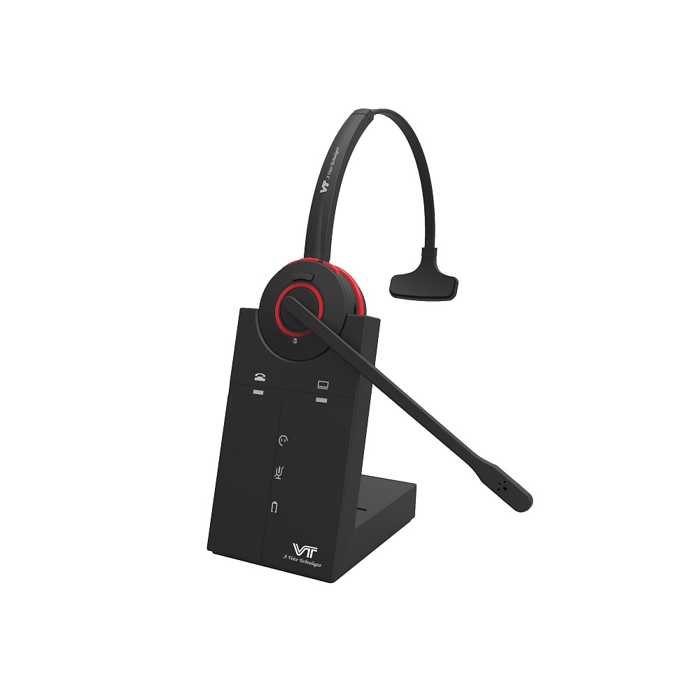 Voice Technologist VT9400 DECT-гарнитура беспроводная моноауральная, RJ9(03), USB