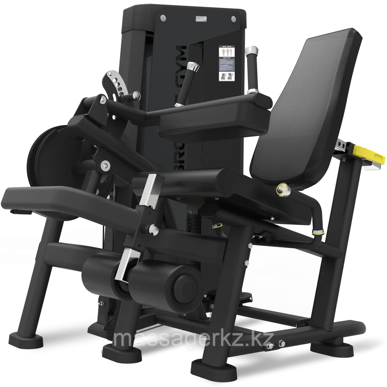 Сгибание/Разгибание ног сидя профессиональный BRONZE GYM NEO 87, фото 1