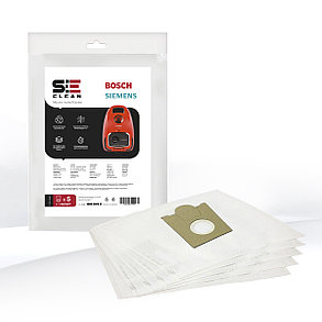 Мешки-пылесборники SeeClean для пылесоса BOSCH, SIEMENS, KARCHER, 5шт., 1 фильтр (SBHO-BSCH-01), фото 1