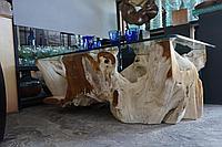 Консоли из тика: стильные и необычные акценты для вашего интерьера с природной текстурой