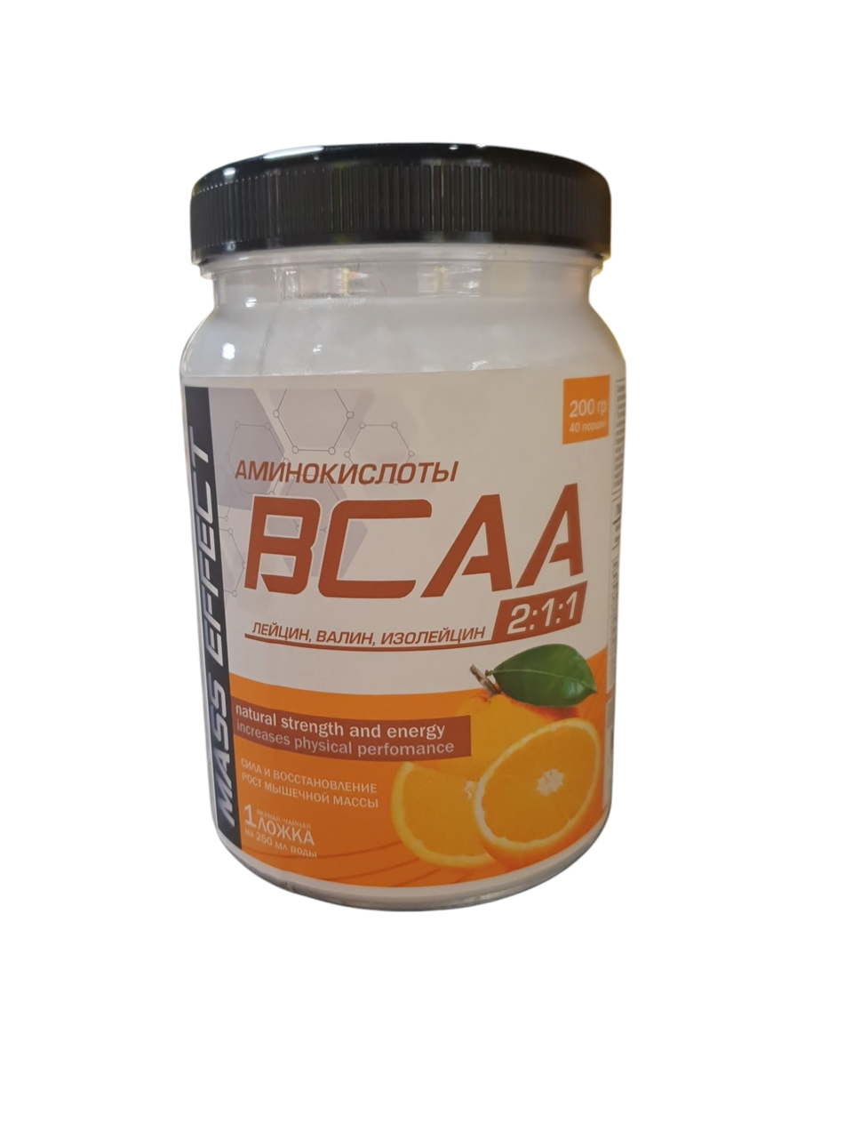 Mass Effect BCAA 200гр Апельсин