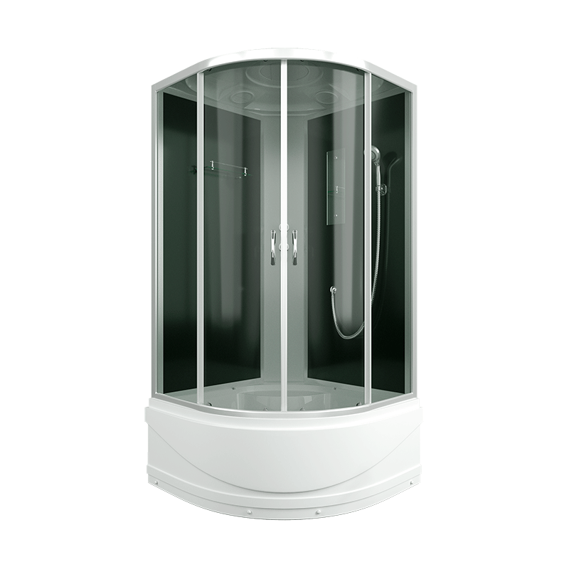 Душевая кабина ER3509TP-C4 900*900*2150 высокий поддон, тонированное стекло