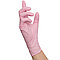 NITRAS 8321 PINK WAVE, нитриловые одноразовые перчатки, светло-розовые, без пудры, нестерильные, 100 шт, фото 3