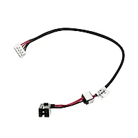 Разъем питания на шлейфе Lenovo G580 (снятый)