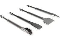 Набор зубил, SDS-plus, 4 шт, СИБИН 200 мм